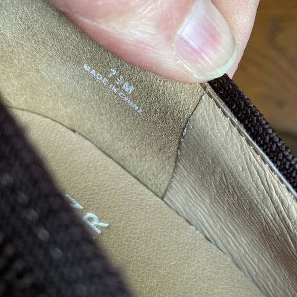 Eileen Fisher Signy Brown Knit Pumps 7 1/2Medium - Picture 10 of 10